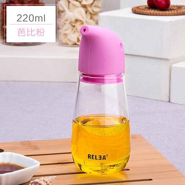 Glass Leak-Proof Oiler Transparent Household Seal Seasoning Containers Fragrant You Ping Soy Sauce Bottle Small Only Beautifulness) Bottle; Vinegar (jealousy) Bottle; Medicine (sickness) Creative Kitchen By Taobao Collection