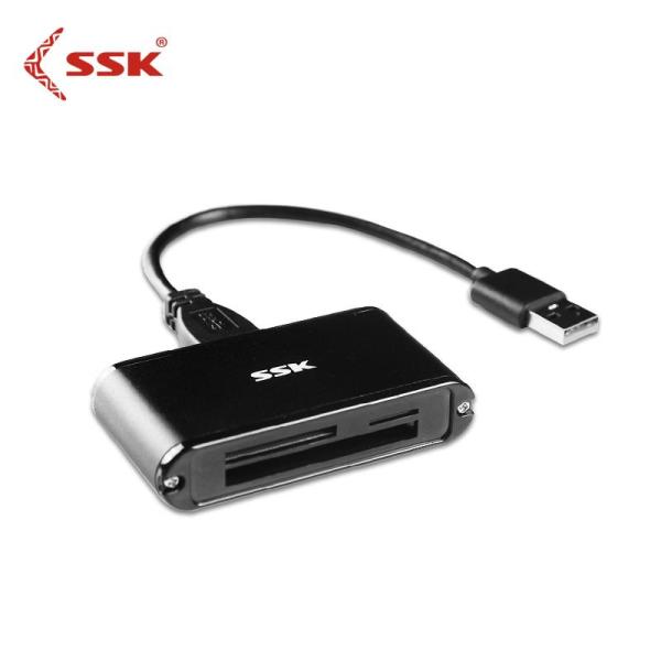 Đầu đọc thẻ nhớ đa năng USB 3.0 SSK SCRM630 (Đen)