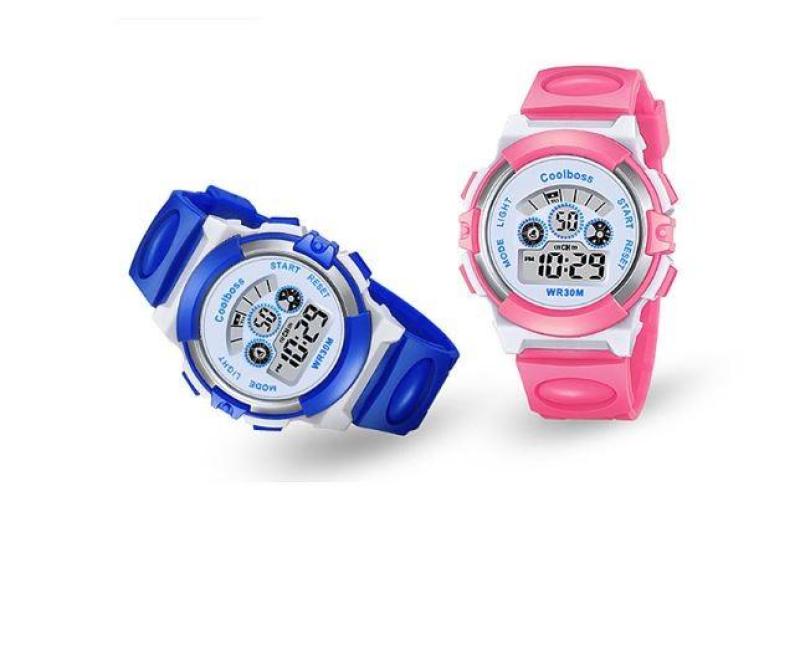 Nơi bán Đồng hồ trẻ em dây cao su GOLDTIME Coolboss 1008( Màu xanh)