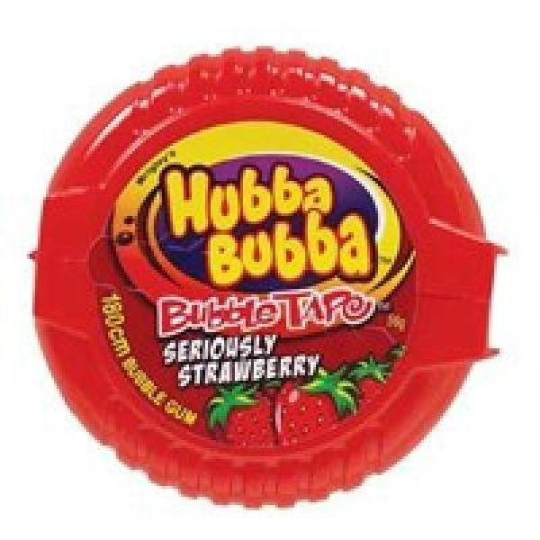 Kẹo Gum Kéo Hubba Bubba Vị Dâu