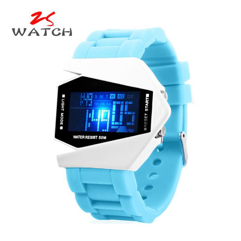Giá bán Đồng hồ trẻ em dây silicon chống nước cao cấp (màu xanh dương)