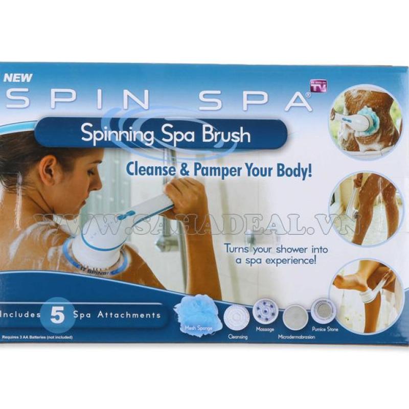Bộ dụng cụ tắm Spin Spa Brush