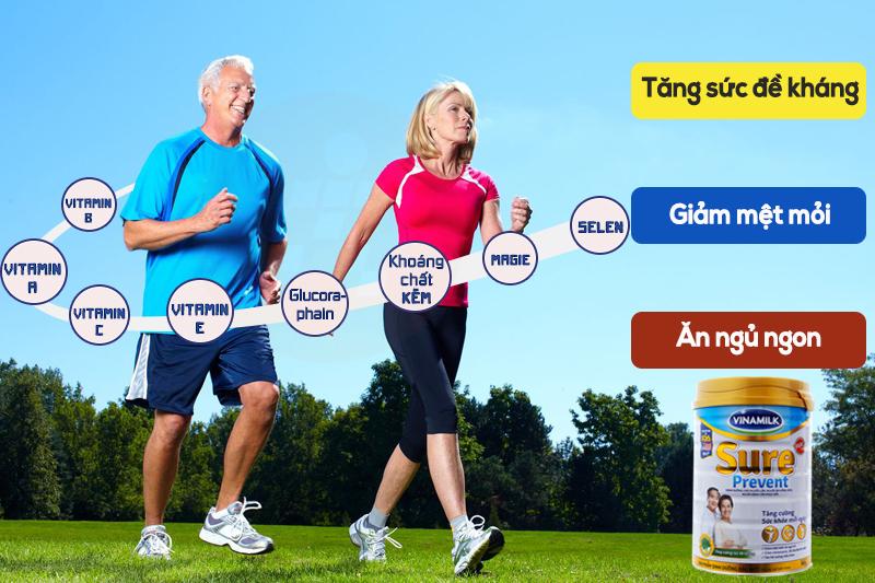 Sữa bột Vinamilk Sure Prevent lon 900g