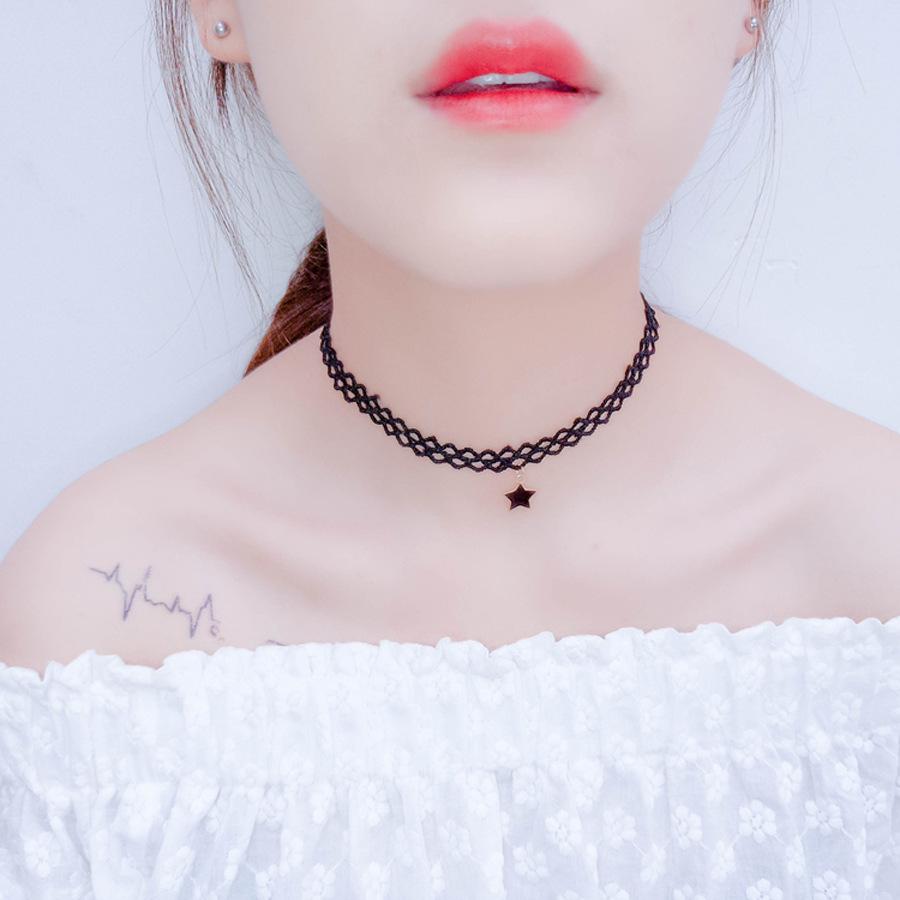 Vòng cổ choker ren VA019