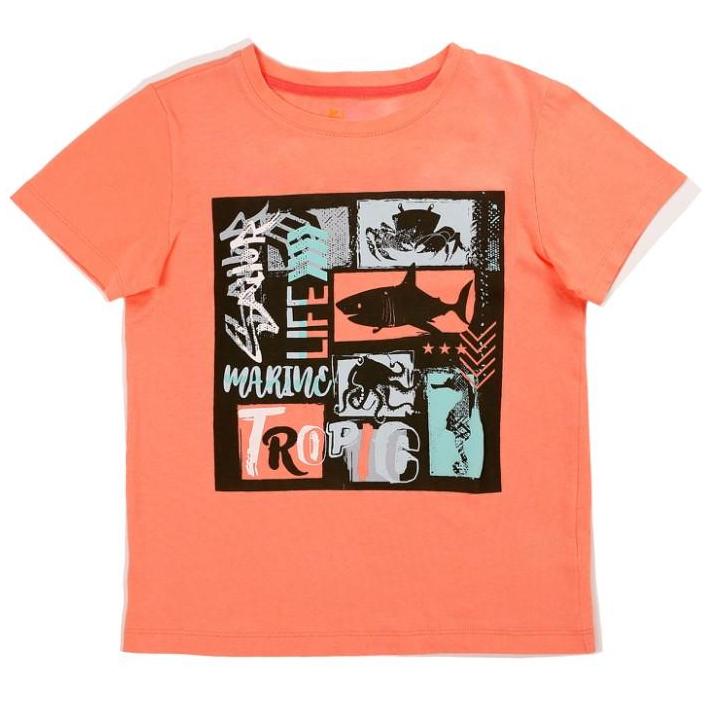 Áo thun ngắn tay in Summer (Otomatic Pink)