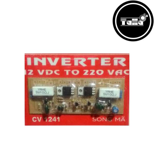 Mạch Tăng Áp V2 12VDC Lên 220V VAC Inverter V2 Đỏ