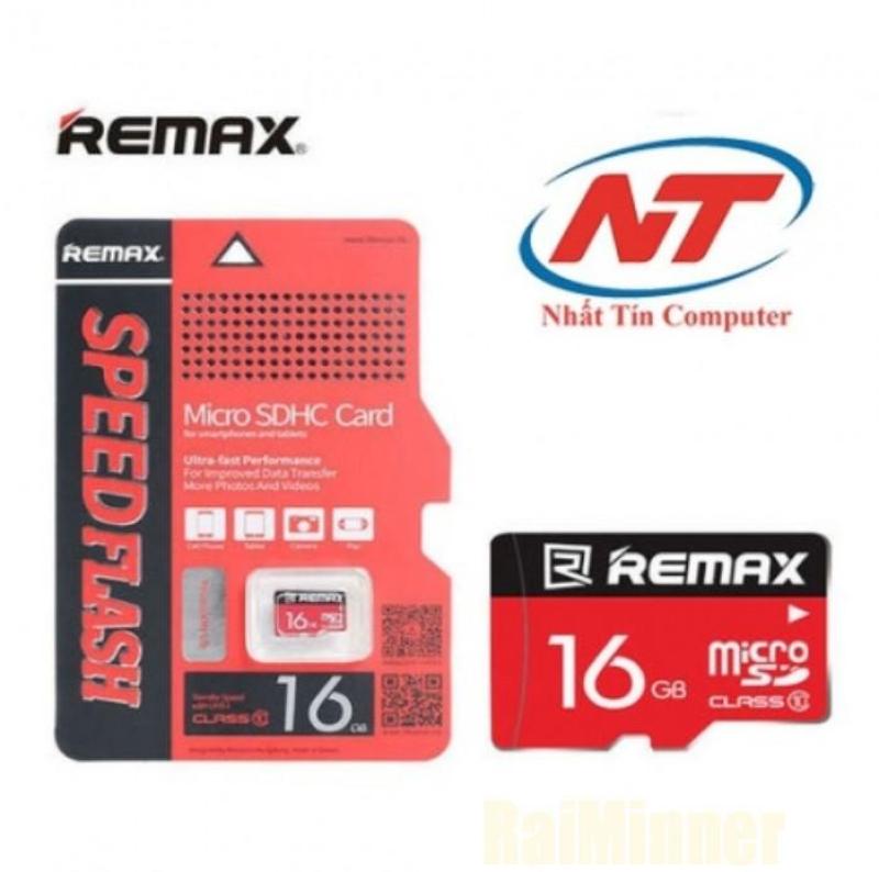Thẻ nhớ MicroSD Remax 16GB (Đỏ)