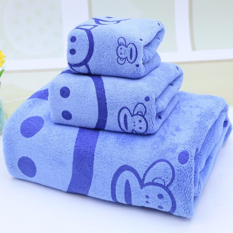 Bộ 3 khăn tắm ngộ nghĩnh cho mẹ và bé 2