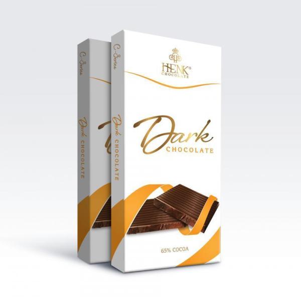 Socola thanh 100g Đen 65% | Henk Chocolate