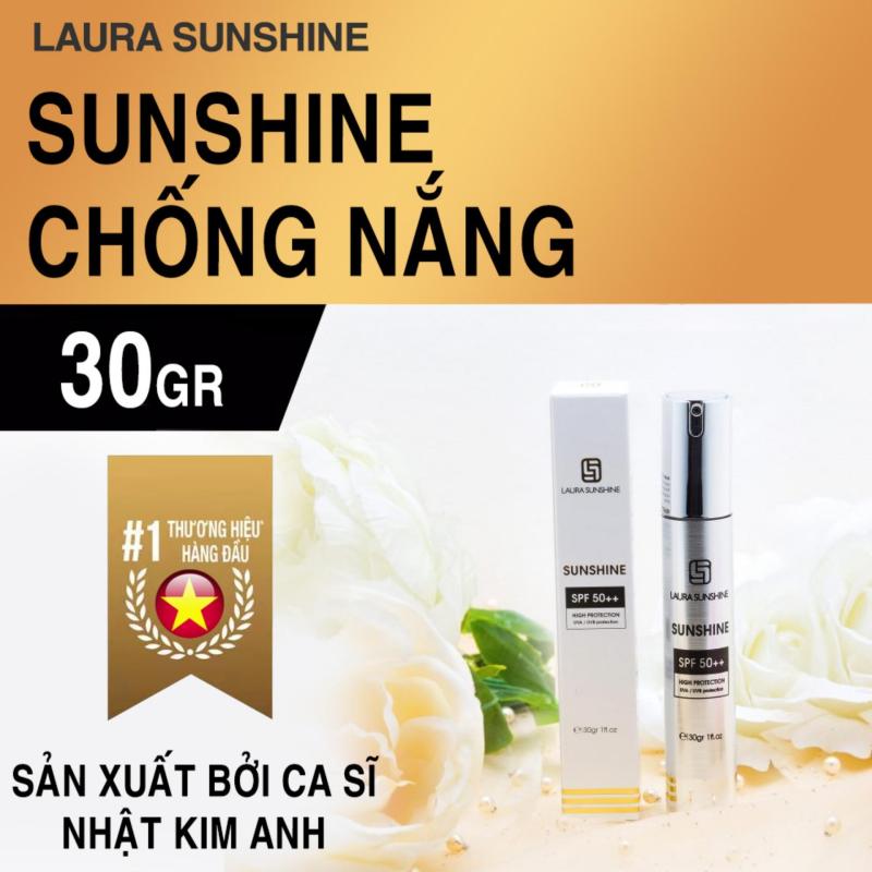 Kem chống nắng Laura Sunshine Sunshine 30gr - Chống nắng và dưỡng trắng da 3 trong 1 nhập khẩu