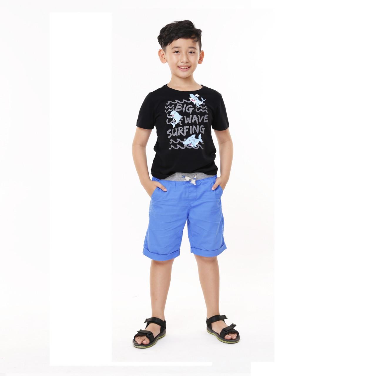 Áo thun ngắn tay Dolphin Surfing (Black)