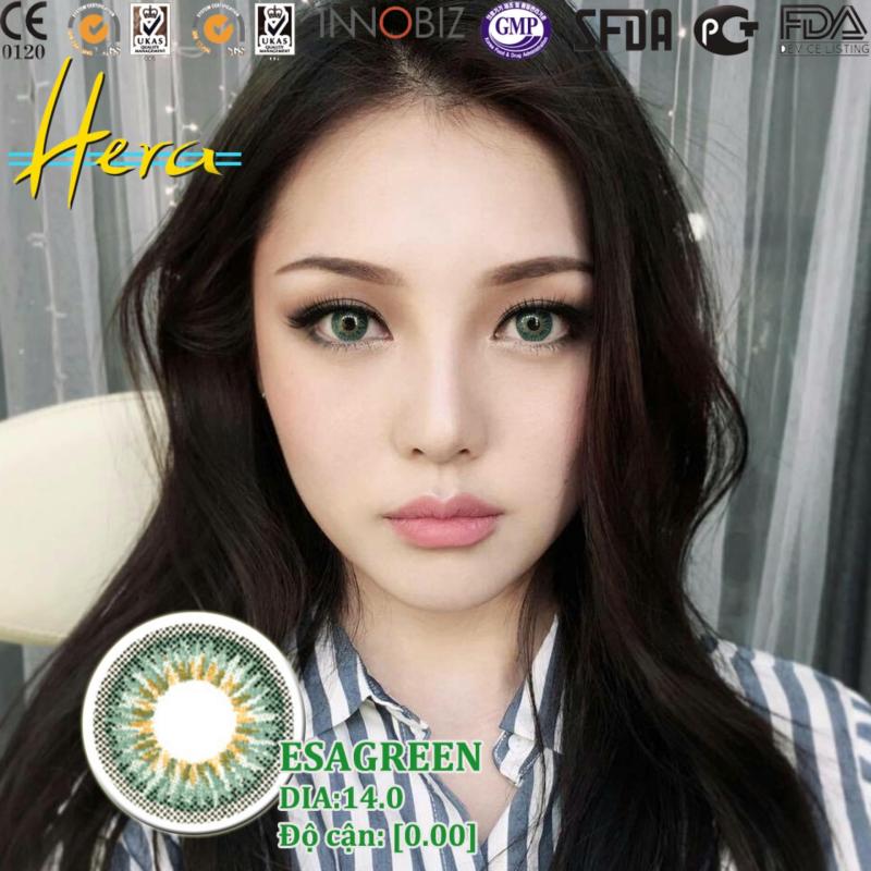 Kính áp tròng Hera ESA green nhập khẩu