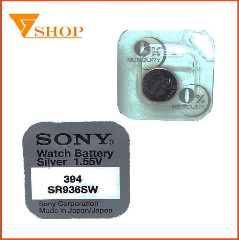 Bảng giá Combo 2 vỉ pin đồng hồ SR936SW Sony 1.55V, pin 394 ( 1 vỉ 1 viên )