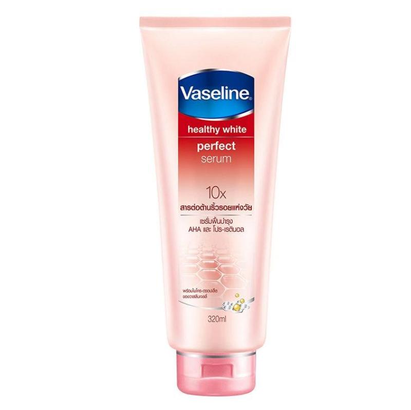 Dưỡng Thể Vaseline Healthy White Perfect Serum 10x - 320ml