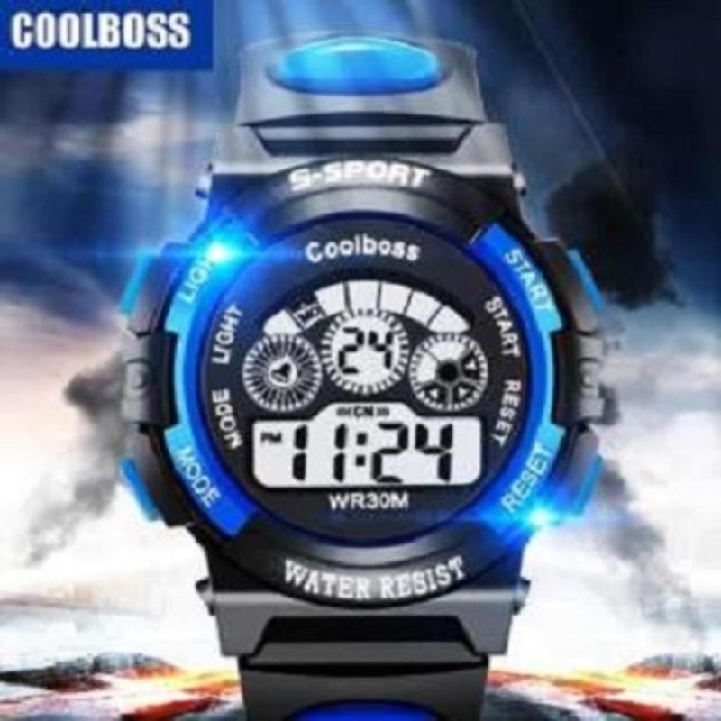 Nơi bán Đồng Hồ Thể Thao Trẻ Em Chống Nước S-Sport Coolboss (Đỏ , Đen , Xanh Vàng ) DHCOOLBOSS
