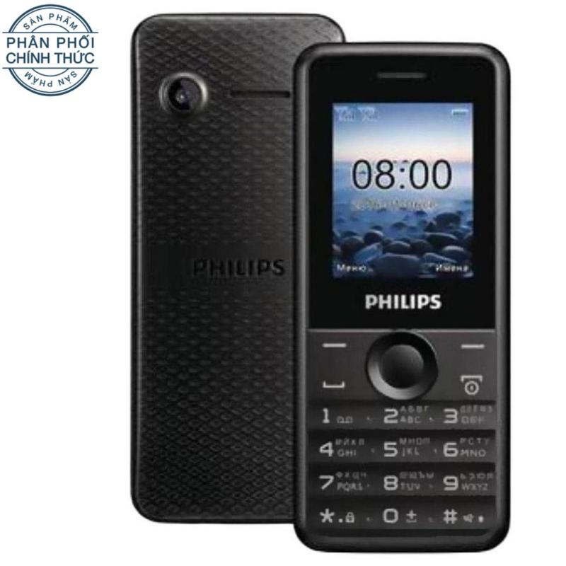 ĐTDĐ Philips E105 2 SIM ( Đen ) - Hãng phân phối chính thức