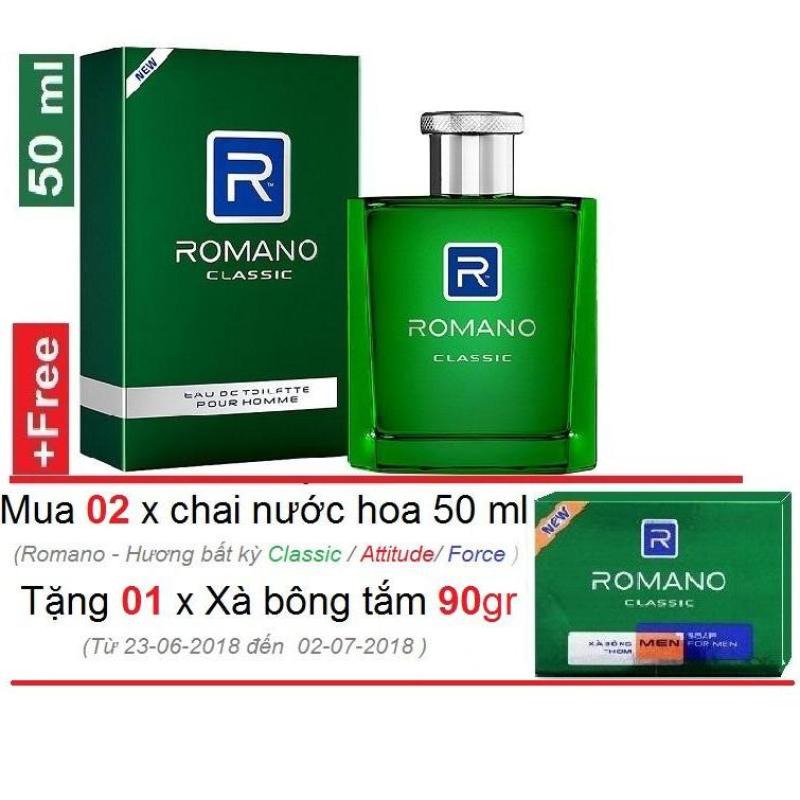 Romano -  Nước Hoa cao cấp  50 ml - Classic
