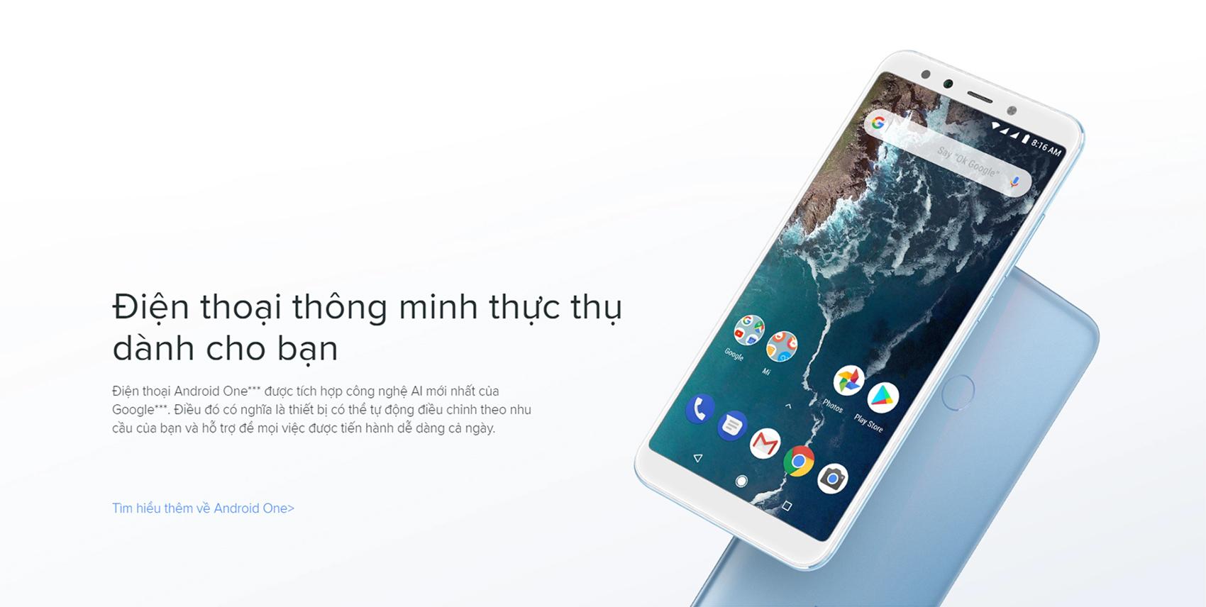 Điện thoại Xiaomi Mi A2 4GB+32GB