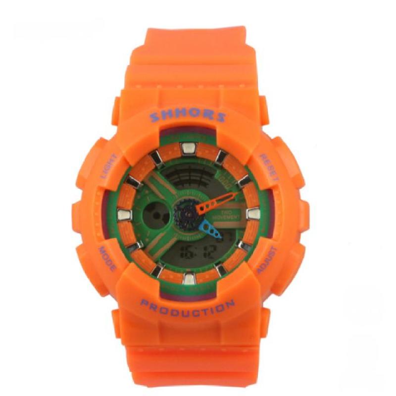 Đồng Hồ Unisex SHHORS Kiểu Thể Thao Dây Cao Su Chống Nước 3 ATM - DH2018300055110169 bán chạy