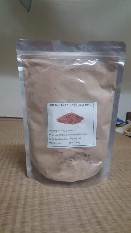 1kg bột gạo lứt đỏ huyết rồng cao cấp
