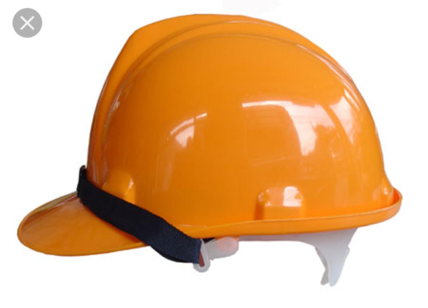 10 chiếc mũ bảo hộ công nhân vàng