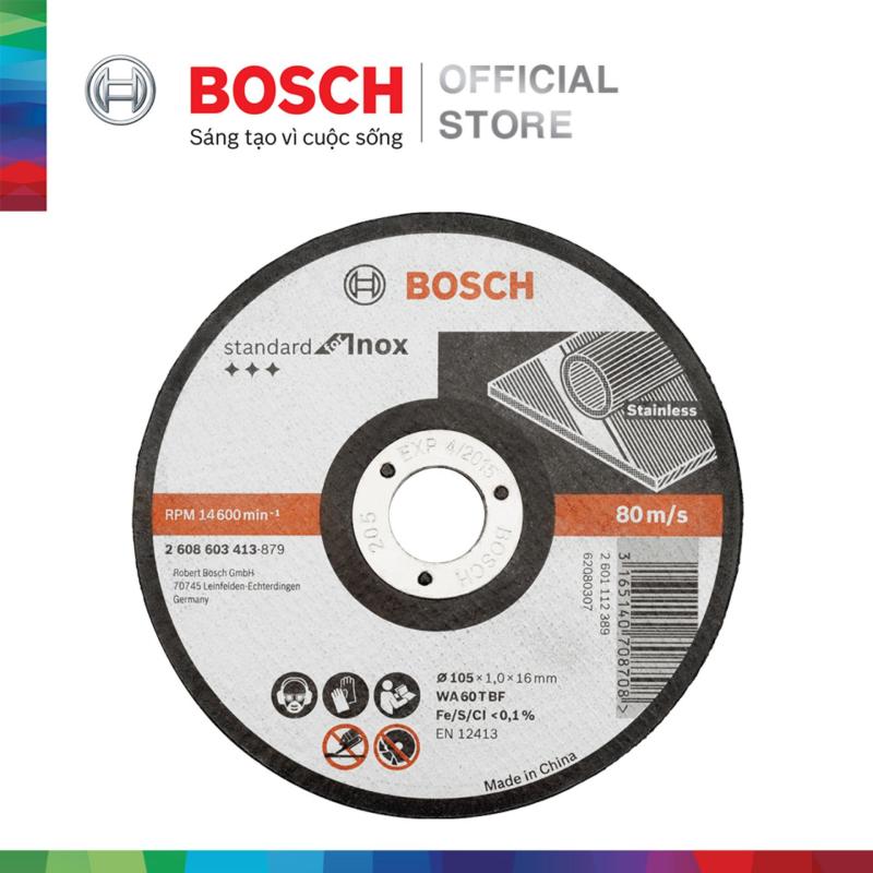 Đá cắt Bosch 105x1.0x16mm (Inox)