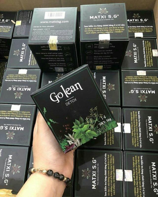 Trà giảm cân Golean Dextop nguyên mã chính hãng