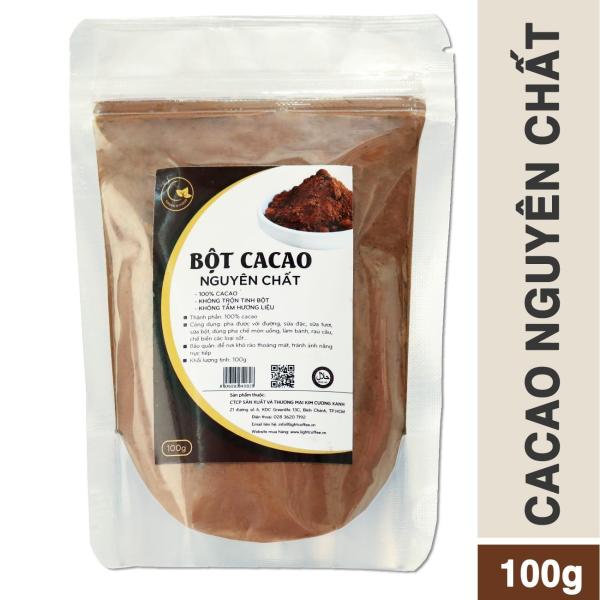 Bột cacao nguyên chất 100% - Light Ca cao - 100g