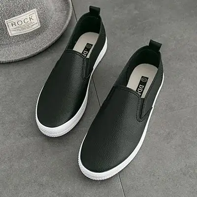 2021spring and Summer New Breathable White Shoes Women's Shoes Slip-on Sloth Sneakers All-Matching Flat White Casual Shoes