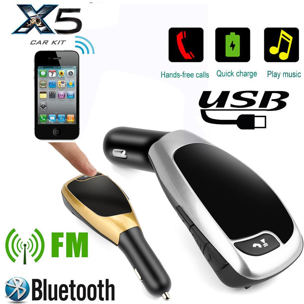 Sophiadeals Bt X5a Wireless Bluetooth Lcd Mp3 Player Car Kit Sd Mmc Baru Modul Fm Usb