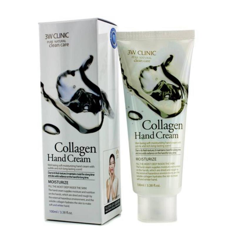 Kem dưỡng da tay Collagen Hand Cream 3W Clinic 100ml