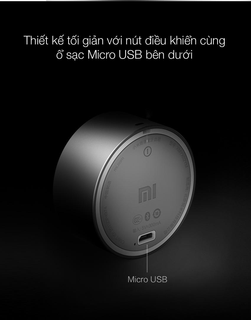 Loa Bluetooth Mini Xiaomi (Bạc)