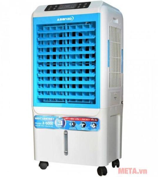 Bảng giá Quạt điều hòa hơi nước làm mát không khí ASANZO A-6000