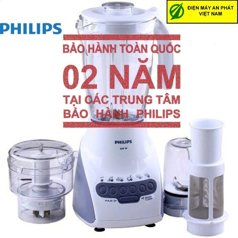 Giá bán Máy xay sinh tố đa năng Philips HR2118 (Trắng) - Hàng Công ty chính hãng