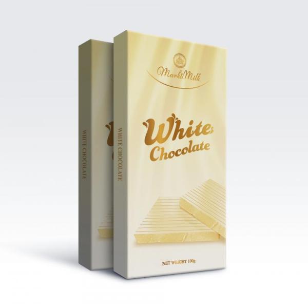 Socola trắng thanh 100g | Mark & Milk Chocolate