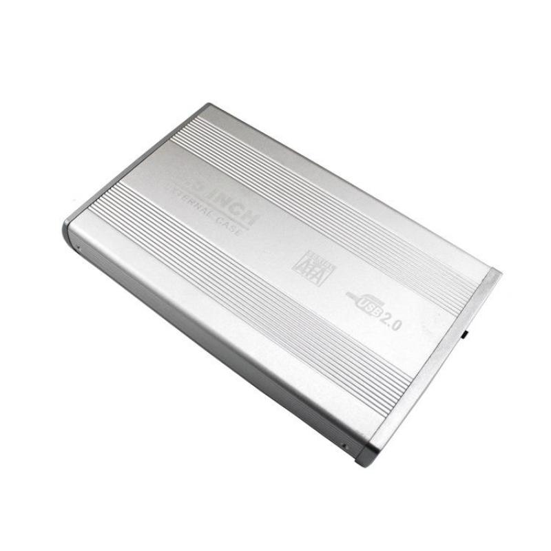 Bảng giá 3.5 inch Hộp Đựng Ổ Cứng SATA USB2.0 HDD BOX Hộp Kim Nhôm Tỏa Nhiệt Tốt (Bạc) Phong Vũ