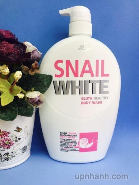 Sữa tắm trắng da Snail white 800ml nhập khẩu
