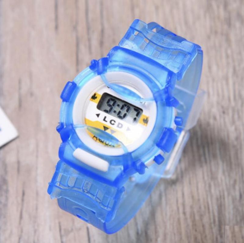 Nơi bán Đồng hồ Led cho bé dây Silicon shop thích trẻ nhỏ nên bán giá tốt nhất xem như 1 món quà gửi đến các bé (Xanh dương)