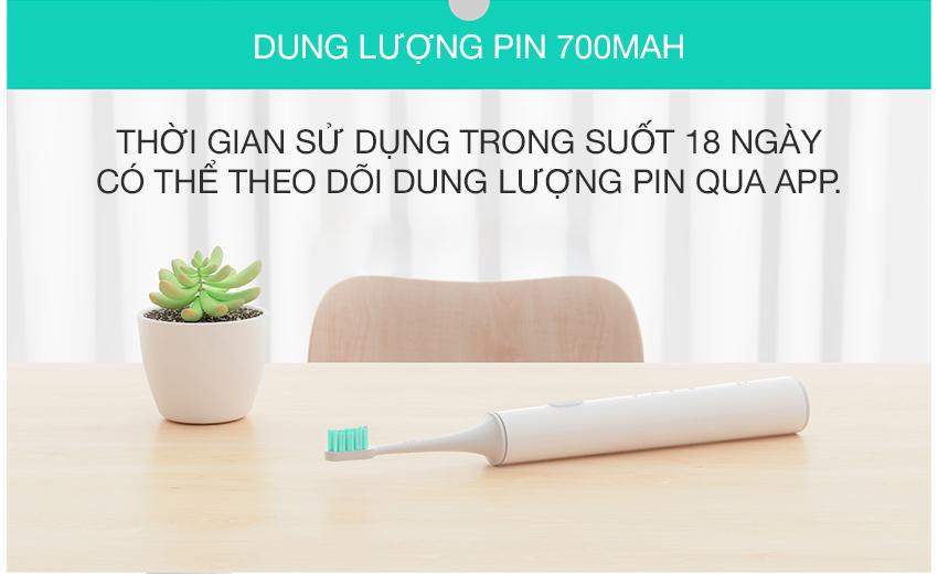 Bàn chải đánh răng điện Xiaomi (Trắng)