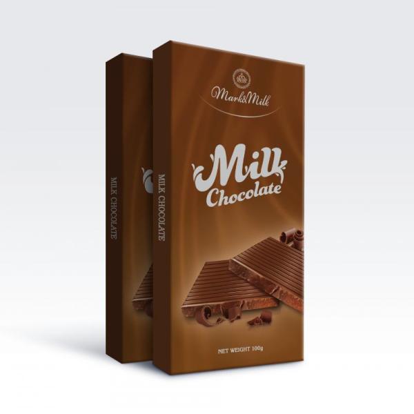 Socola sữa thanh 100g | Mark & Milk Chocolate