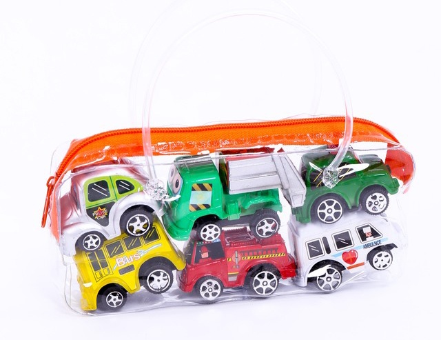 bộ 6ô tô nhựa cho bé - 1