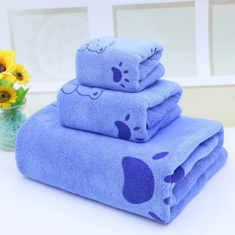 Bộ 3 khăn tắm ngộ nghĩnh cho mẹ và bé 4