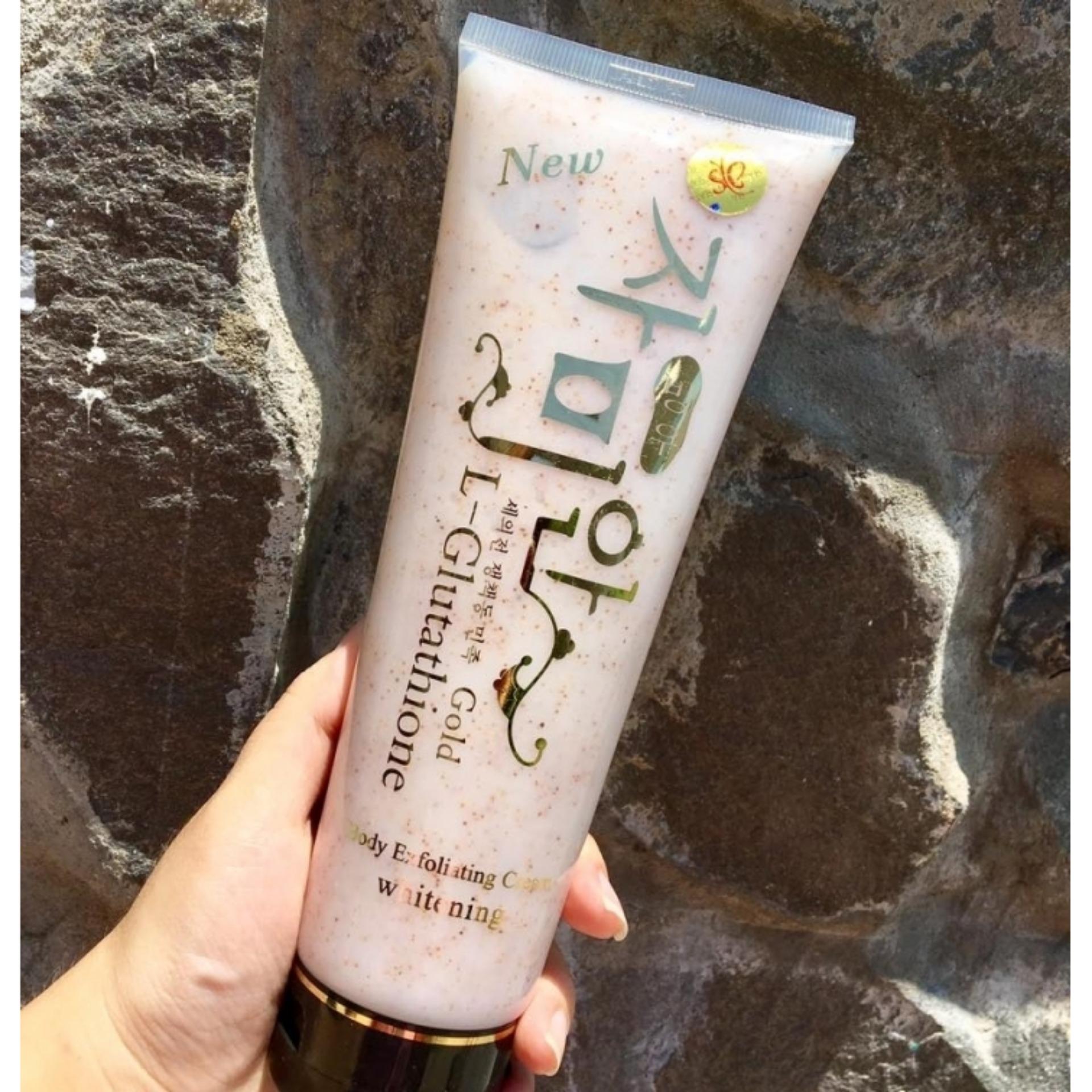 Tẩy tế bào chết Body Gel Gold Whitening 350ml cao cấp
