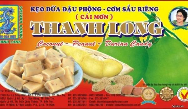 Kẹo dừa đậu phộng cơm - sầu riêng 450gr