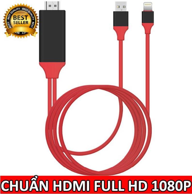 Cáp Lightning kết nối HDMI cho iPhone, iPad, Tivi và máy chiếu chuẩn HDTV Cable Full HD