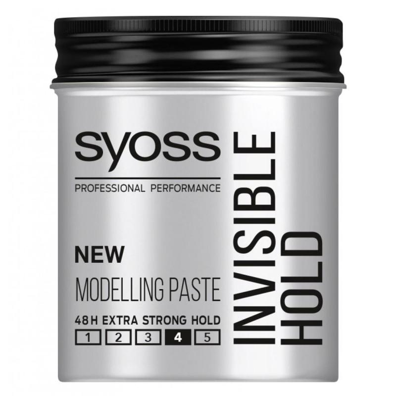 Sáp vuốt tóc tạo kiểu tóc nam SYOSS Invisible Hold Modelling Paste 100 ml nhập khẩu Đức giá rẻ