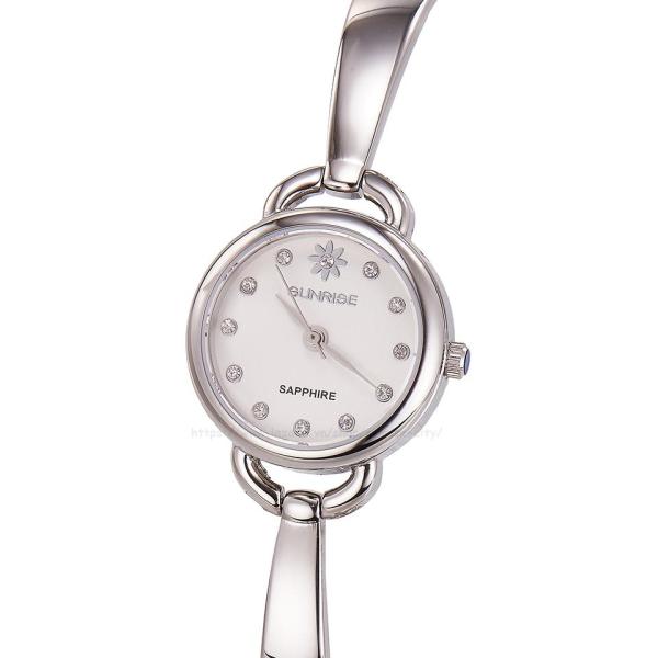 Đồng hồ nữ lắc tay Sunrise SL611SWA Fullbox kính Sapphire chống xước