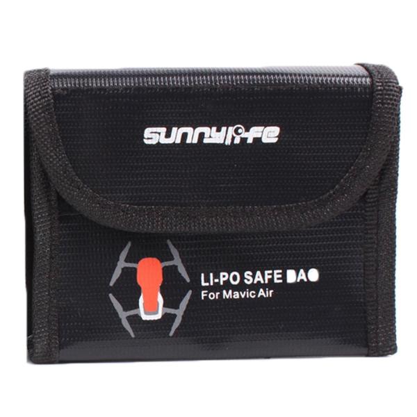 Safe Explosion Proof Protective Bag Heat Resistance Storage Hand Bag for DJI Mavic Air Lipo Battery 5 x 4 x 2inch - intl