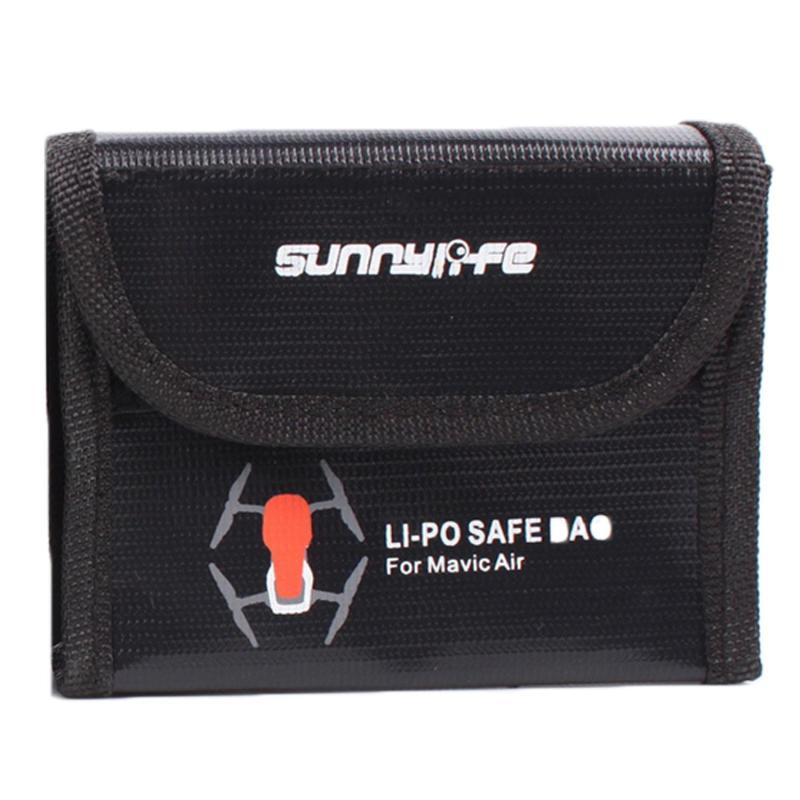 Safe Explosion Proof Protective Bag Heat Resistance Storage Hand Bag for DJI Mavic Air Lipo Battery 5 x 4 x 2inch - intl