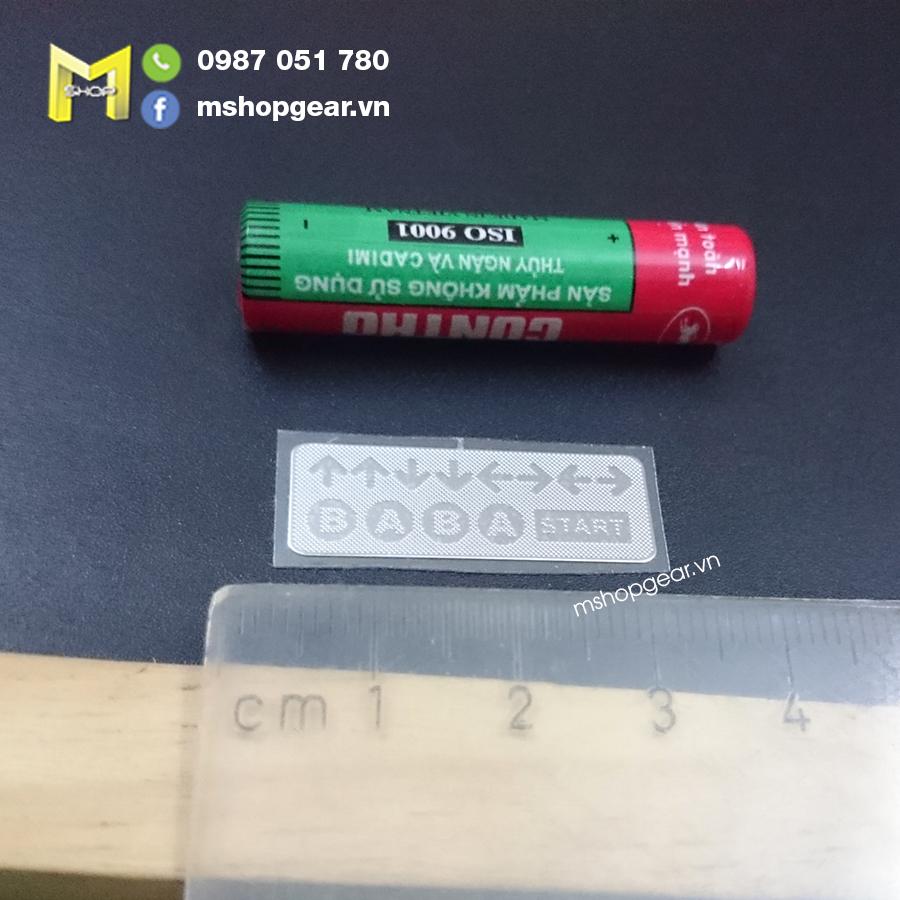 Sticker logo các loại